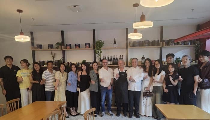 Pizza italiana in Vietnam